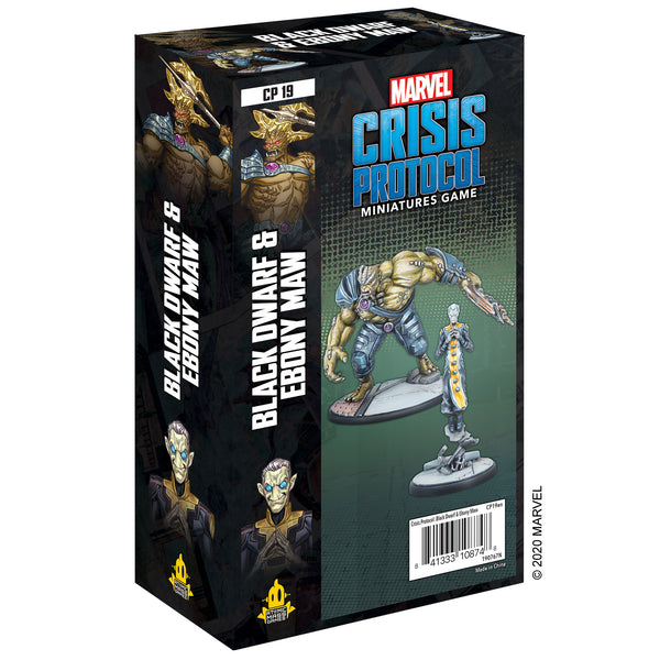 Marvel Crisis Protocol - Black Dwarf and Ebony Maw Character Pack