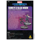 Marvel Crisis Protocol - Hawkeye and Black Widow Character Pack