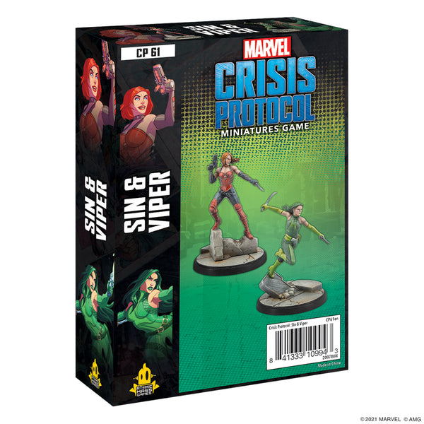 Marvel Crisis Protocol - Sin and Viper Character Pack