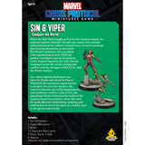 Marvel Crisis Protocol - Sin and Viper Character Pack