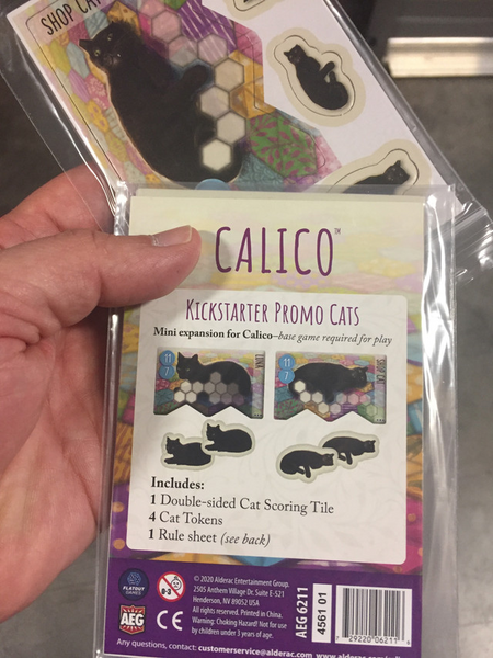 Calico Kickstarter Cats Promo Pack