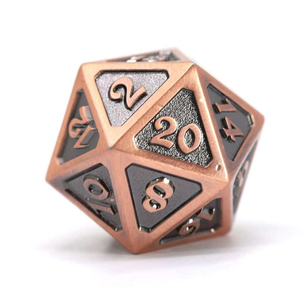 Die Hard Dice D20 25mm - Mythica Battleworn Copper