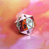 Die Hard Dice D20 25mm - Lesbian Pride