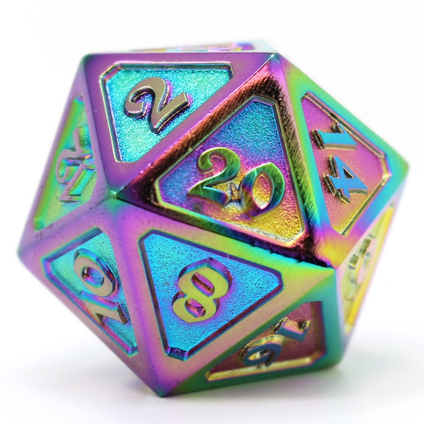 Die Hard Dice D20 25mm - Mythica Scorched Rainbow