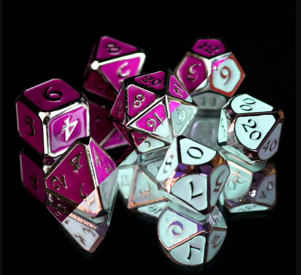 Die Hard 7-Dice Set - AfterDark Neon Haze