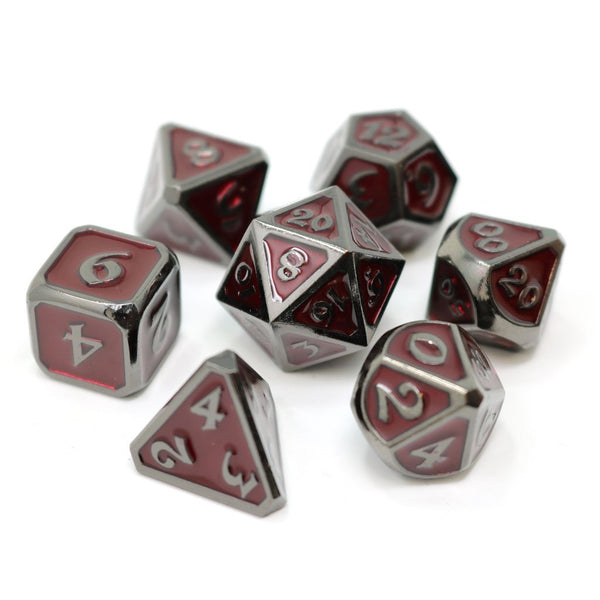 Die Hard 7-Dice Set - Mythica Sinister Ruby