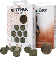 The Witcher Dice Set: Triss - The Fourteenth of the Hill (7 + coin)