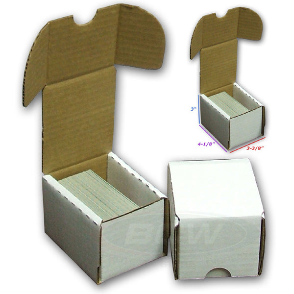 Card Box - 100Ct Single Row Cardboard