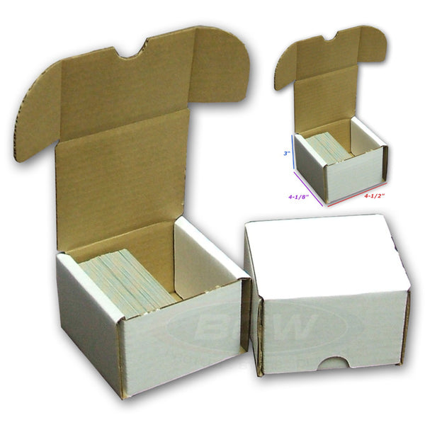 Card Box - 200Ct Single Row Cardboard