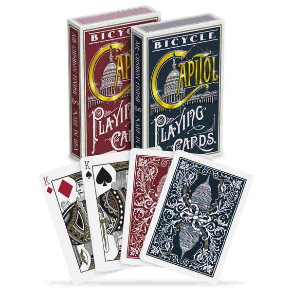 Bicycle Playing Cards: Capitol (Red)
