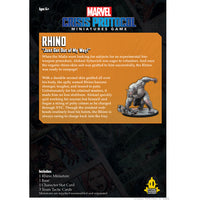 Marvel Crisis Protocol - Rhino Character Pack