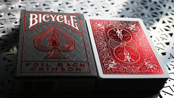 Bicycle Playing Cards: Metalluxe Crimson