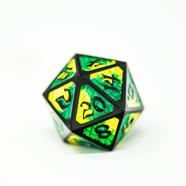 Die Hard Dice D20 25mm - Drakona Embers Bacu