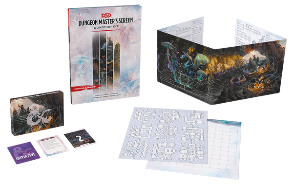 Dungeons and Dragons RPG: Dungeon Master`s Screen Dungeon Kit