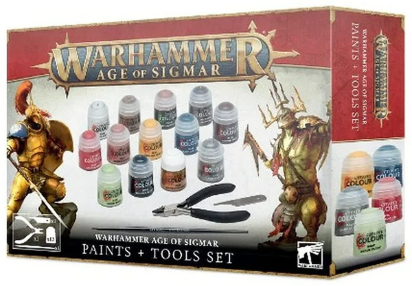 Warhammer: Age of Sigmar: Paints and Tool Set