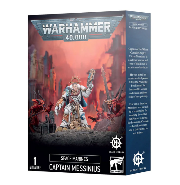Warhammer 40,000: Space Marines - Captain Messinius
