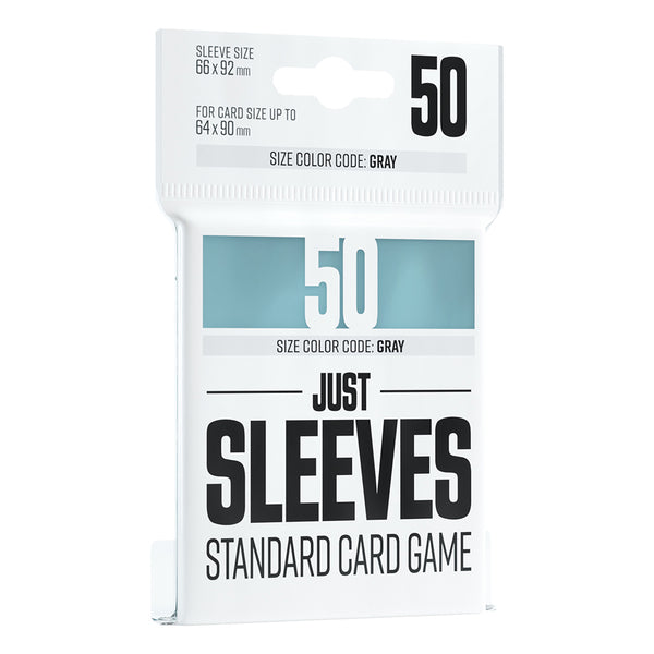 Just Sleeves - Standard Card Game Clear (50)