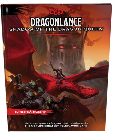 Dungeons and Dragons 5e: Dragonlance: Shadow of the Dragon Queen (hardcover)