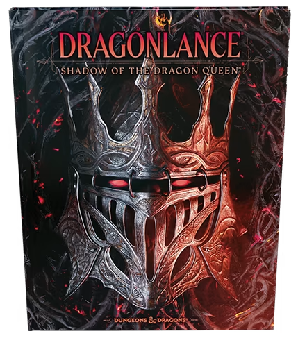 Dungeons and Dragons 5e: Dragonlance: Shadow of the Dragon Queen Alt Cover (hardcover)
