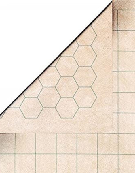 Reversible Double Sided Battlemat 1.5 Inch Hexes