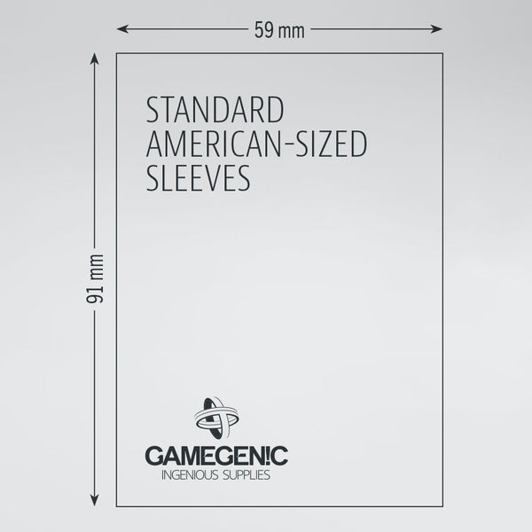 standard american card sleeves Gamegenic Sleeves Prime (FF Green) (Standard American) (50) – Tanuki Games