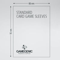 Gamegenic Sleeves Prime (FF Gray) (Standard Card Game) (50)
