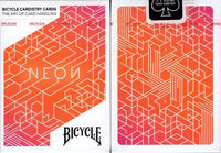 Bicycle Playing Cards: Neon Orange Bump Cardistry Deck