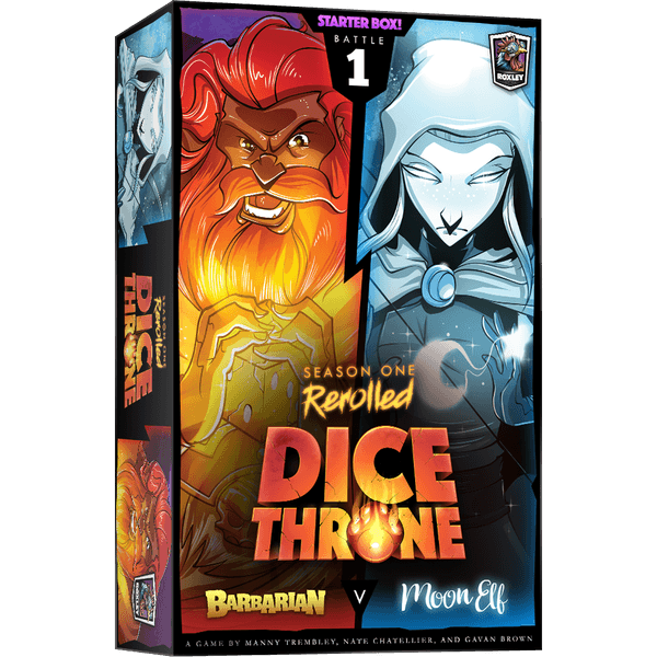 Dice Throne: Season 1 Rerolled - Box 1 - Barbarian vs. Moon Elf