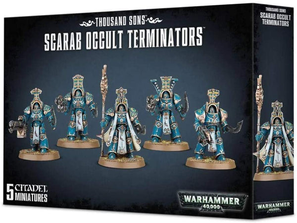 Warhammer 40,000: Thousand Suns - Scarab Occult Terminators