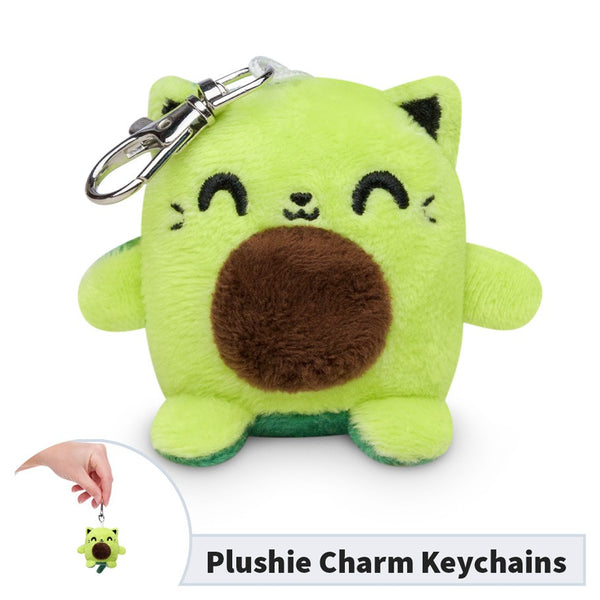 Plush Charm Keychain: Happy Avo-Cat-O