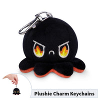 Plush Charm Keychain: Rage Octopus