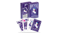 Bicycle Playing Cards: Unicorn (purple)