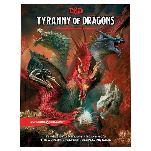 Dungeons and Dragons 5e: Tyranny of Dragons (hardcover)